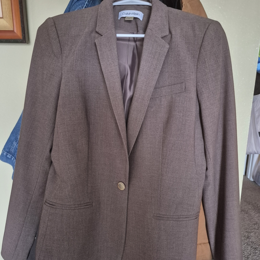 Calvin Klein Brown Blazer